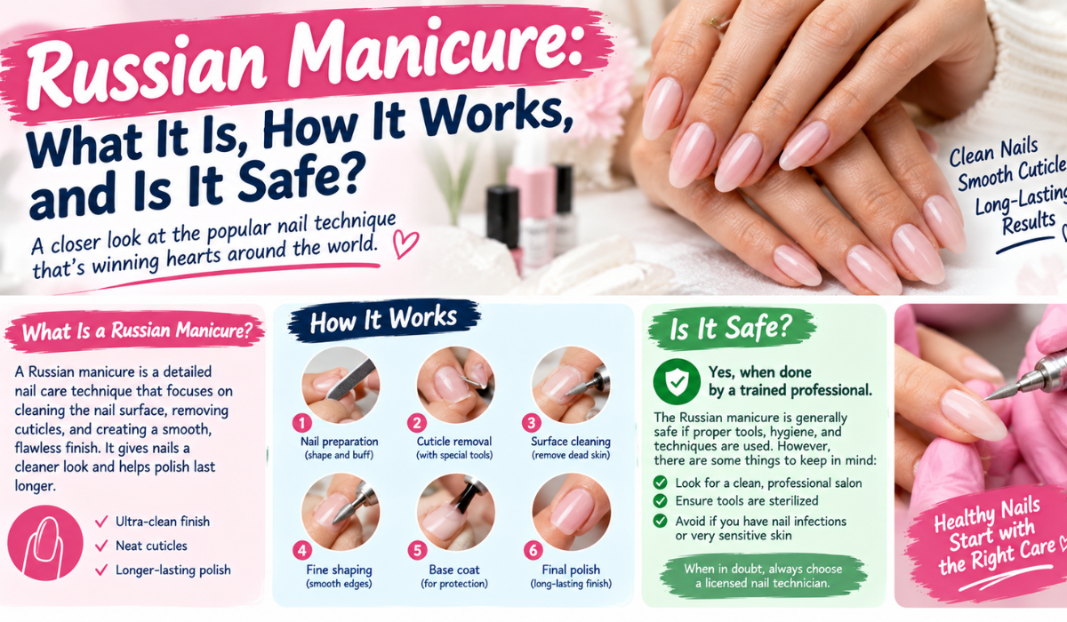 russian manicure